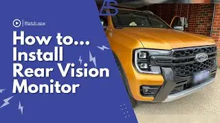 How to Install a Reverse Camera | Ford Ranger Wildtrak 2022