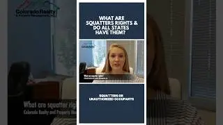 What Are Squatters' Rights? - #squatters #shorts