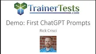 Demo: First ChatGPT Prompts