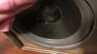 Rubbing Carbonneau speaker (frame is bent)