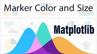 6. Matplotlib - Marker Color and Size