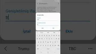 Samsung Metin Kısayolu Nasıl Eklenir