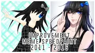 [SAI Speedpaint] Girl Redraw | 2011-2016 [Improvement/Draw This Again Meme]
