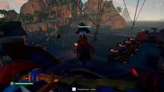 The parrot is dancing(Sea of Thieves) 4K