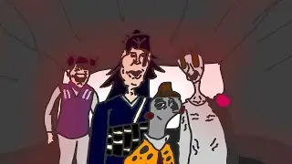 Lobotomy Kaisen (collab) |JJK OP 4 Low budget