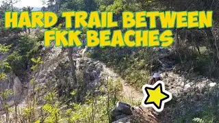 BEAUTIFUL CROATIA 2020, KRK ISLAND - hard trail between nudist beaches!
