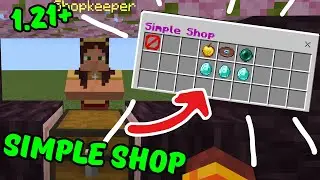 How to make SIMPLE Chest Shop in Minecraft | 1.21+