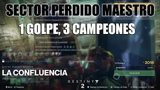 La Confluencia, sector perdido MAESTRO - Titán - Destiny 2