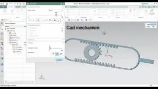 rack and gear mechanism transmission parts rorational slider simens nx