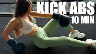 10 MIN ABS WORKOUT !Powerful Sound🤘/ No Equipment