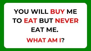 ONLY A GENIUS CAN SOLVE THESE RIDDLES 🧩 25 TRICKY RIDDLES THAT'LL BLOW YOUR MIND🧠