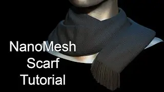 NanoMesh Scarf Tutorial - zBrush