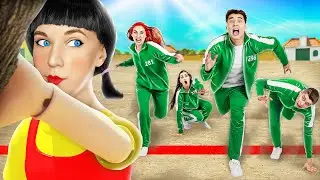 असली दुनिया में स्क्विड गेम खेलना चुनौती Multi DO Challenge