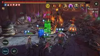 Raid Shadow Legends Боммал 50лвл на авто. Простой уровень