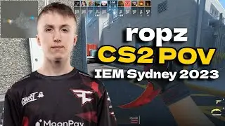 CS2 POV FaZe ropz (17/7) vs ENCE (Nuke) IEM Sydney 2023