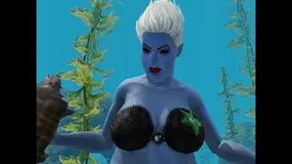 Ursula's Transformation animation Sims 3