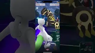 Shiny shadow mewtwo V/S shiny primal groudon PVP battle in #pokemongo