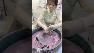 How to make Chinese hand-painted fans #painting #art #diy #Chinese culture #artist