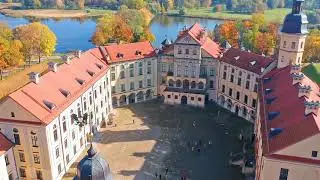 Nesvizh Castle, Belarus. DJI Spark video