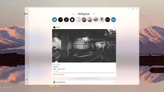Instagram Redesign with New Windows Fluent Design System - Designed with Adobe XD - Speedart