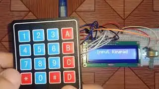 ចុច Keypad 4x4 បង្ហាញលើ LCD