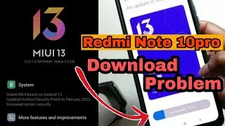 FIX MIUI 13 Download Problem - MIUI 13 incorrect update Problem fix on any xiaomi | Redmi Note 10pro