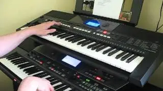 YAMAHA PSR E433  &  Roland VA-7   Piemenaitė