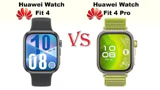 Huawei Watch Fit 4 vs Fit 4 Pro 🔥 Full Comparison – Which One Should You Buy?