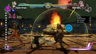 JOJO ASBR - koichi combo 768 dmg