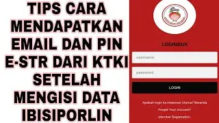 TIPS CARA MENDAPATKAN EMAIL DAN PIN E-STR KEBIDANAN DARI KTKI SETELAH MENGISI DATA IBISIPORLIN