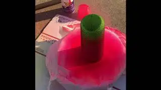HOW TO USE A FISHNET STOCKING TO CREATE A COOL LOOKING CUP!