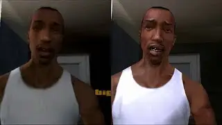GTA San Andreas - PS2 vs PS3 - HD 720p
