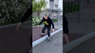 3 способа как спуститься на роликах с бордюра