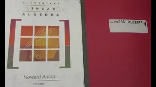 151 Linear Algebra Anton Book Completed