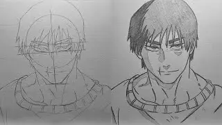 How to Draw Toji Fushiguro - [Jujutsu Kaisen] Step by Step for Beginners