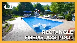 Aspen (Maya) | Rectangle Fiberglass Pool Design | Thursday Pools