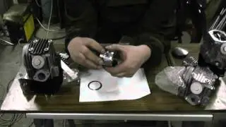 AlfA moped piston ring installation