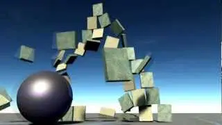 DAZ 3D Carrara Pro 8.1.1.12 Bullet Physics Simulation 2013-02-08