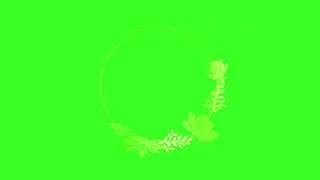 Free Wedding Title on Green Screen