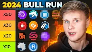 CRYPTO TIER LIST FOR 2024 BULL RUN — TOP 20 ALTCOINS (Complete Breakdown)