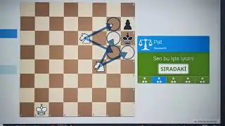 16.Ders - Pat - Satranç Öğreniyorum - Satrançta Pat nasıl Yapılır? #pat #chess #beraberlik