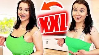 Meine XXL FAKE BRÜSTE 🍒😂 (merkt es meine Schwester ?) - Celina