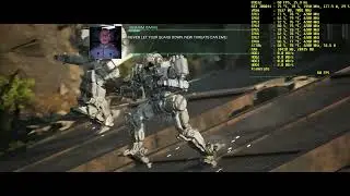 Mechwarrior 5  Clans, 4770k, RTX 3060ti, OC, 3840X2160, dlss, medium+, capped, usb nvme