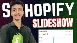 How to a add slideshow to your shopify store | how to create slideshow on shopify