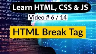 HTML Break br Tag