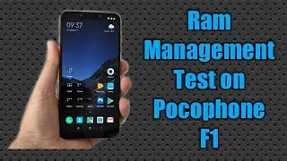 Xiaomi Pocophone F1 Ram Management Test - 6/128 GB