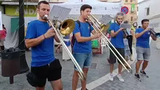 Charanga "Yquienessomos" en la "Noche en Vela" 🕯️de Vélez Málaga (Málaga)