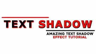 CSS Text Shadow Effect Tutorial For Begineers. 