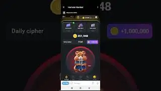 Hamster Kombat Daily Cipher | Hamster kombat daily cipher 26 june | Daily Ciper Hamster Combat