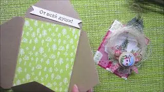 Скрапбукинг / МК / открытка-конверт
